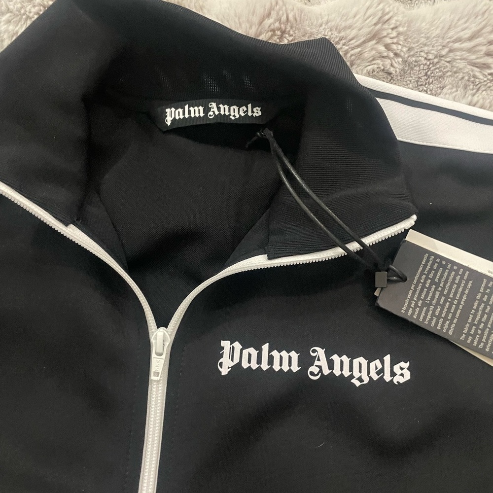 Palm Angels Classic Logo Track Jacket Sz L - Picture 10 of 12